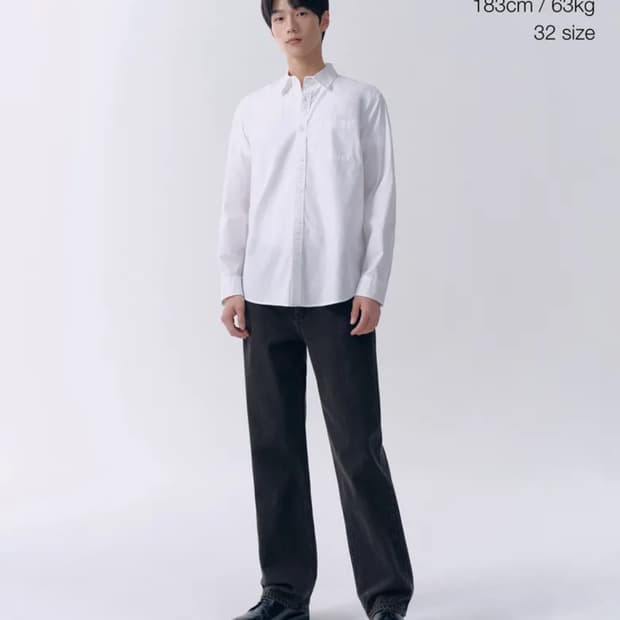 무신사 스탠다드 스트레이트 데님 팬츠