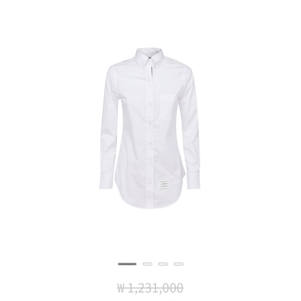 톰브라운 셔츠