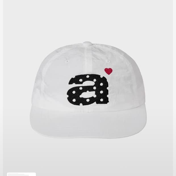aeae DOT SMALL LETTER NYLON CAP 에이이에이이