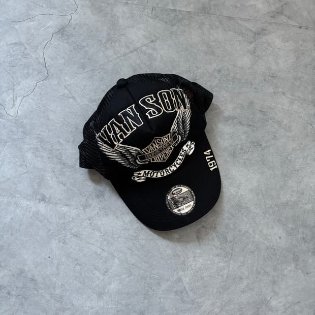 Vanson 벤슨 윙 트윙 메쉬캡
