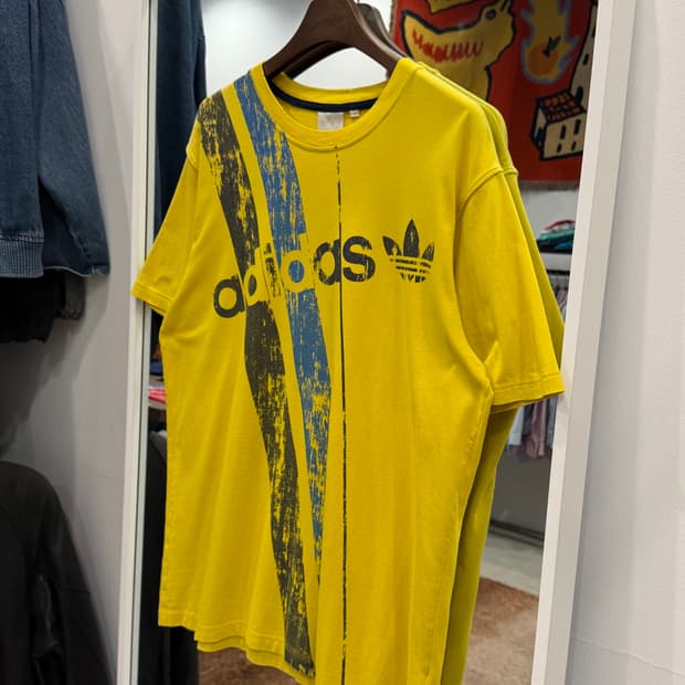 00s Adidas 아디다스 파이어버드 빈티지 반팔 티셔츠