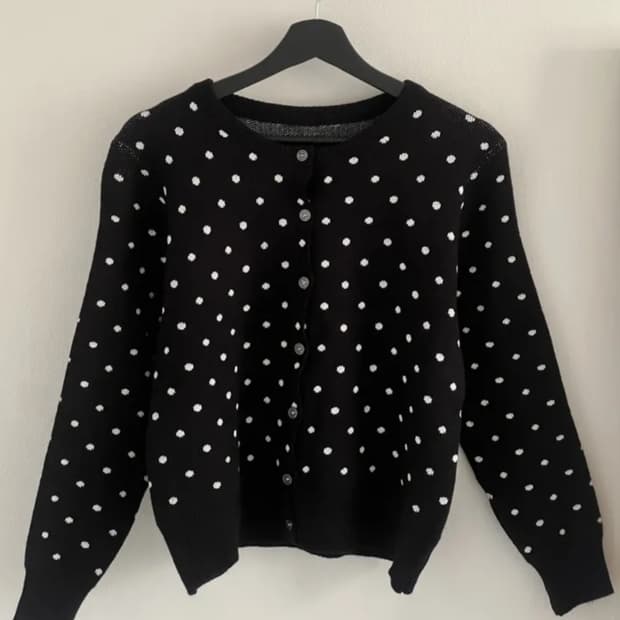 도트 가디건