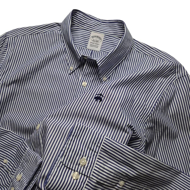 [L] 브룩스브라더스 스트라이프 셔츠