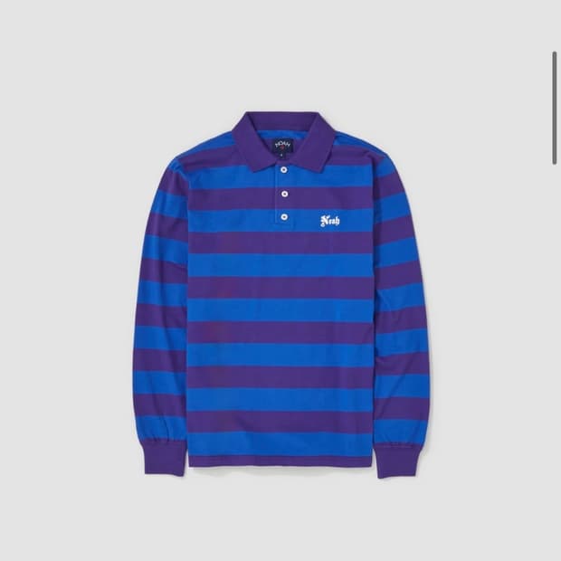 Noah Purple & Blue Striped Long Sleeve 
