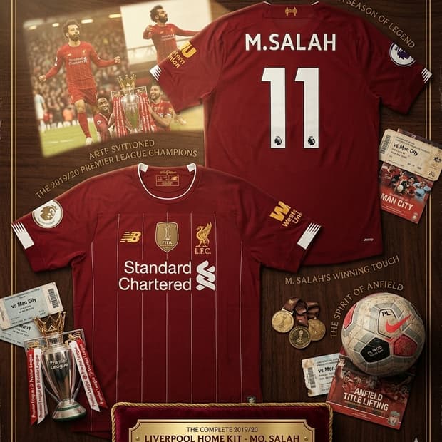 EPL 19/20 리버풀 살라 유니폼 판매합니다