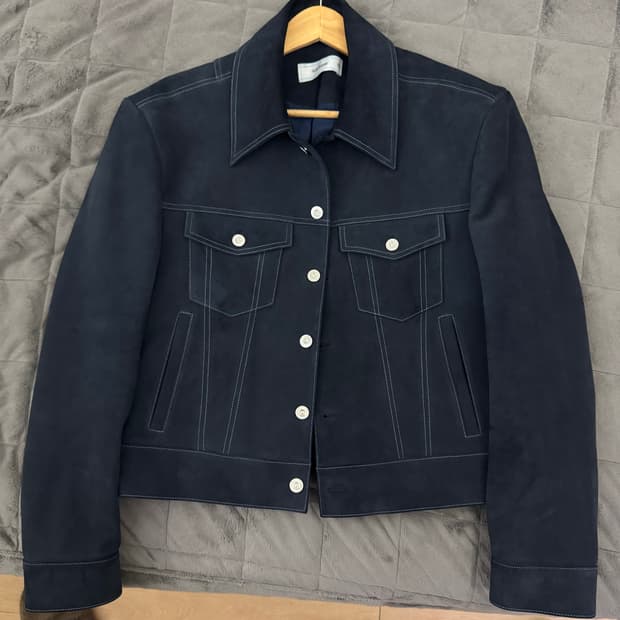 [1] 웨이비니스 스웨이드 자켓 (그래파이트 네이비)