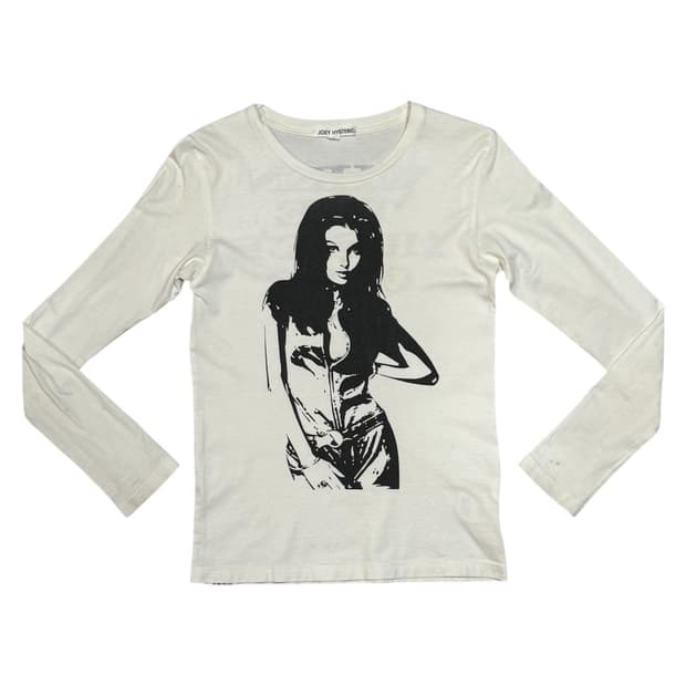 히스테릭 글래머 아카이브 히스걸 롱슬리브 티셔츠