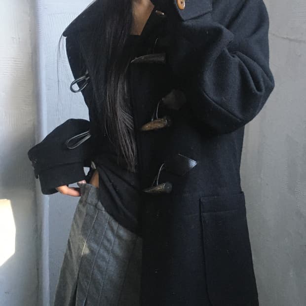 Vivienne Westwood 비비안웨스트우드 맨 블랙컬러 더플 코트