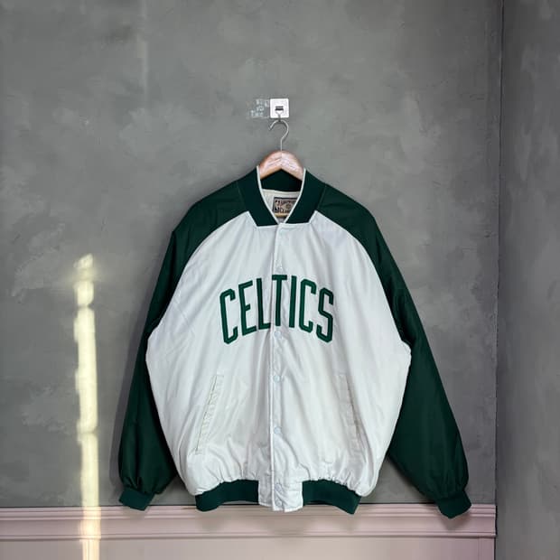 Hardwood classics 보스턴 셀틱스 바시티 자켓