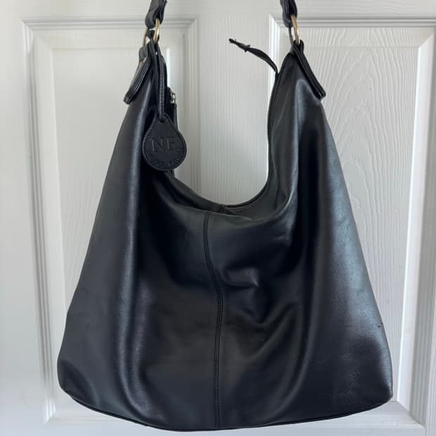 NOTRE FAVORI 레더 토트백