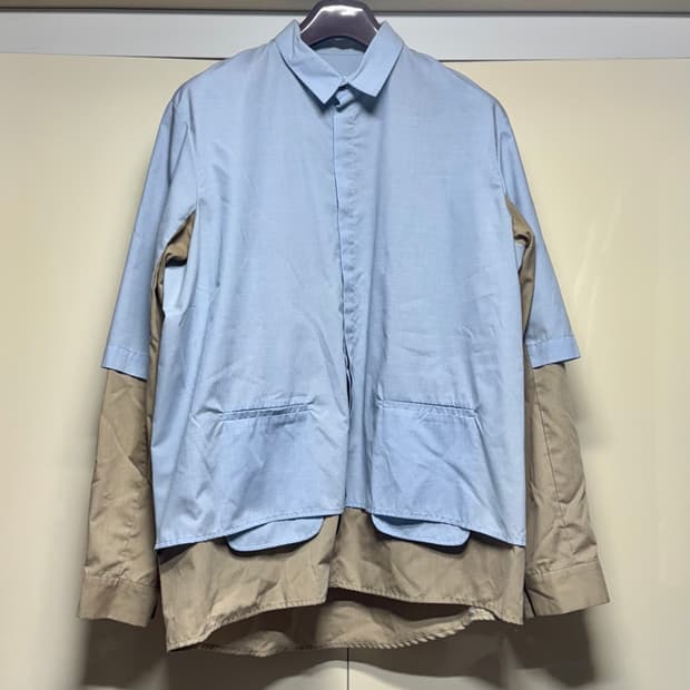 헨릭 빕스코브 14AW 도킹 셔츠