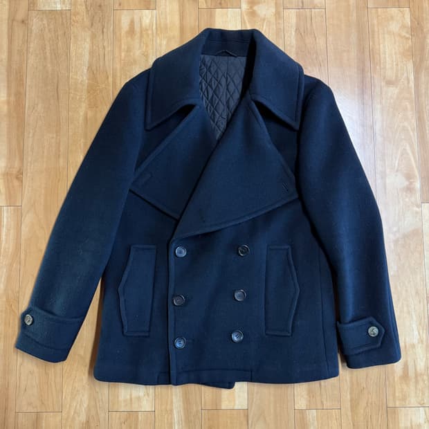 요괴 Yokoe 남성 피코트 블랙 L