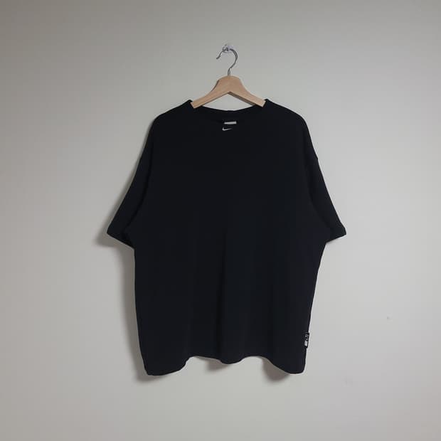 (XL) NIKE 나이키 스우시 반팔 티셔츠 블랙