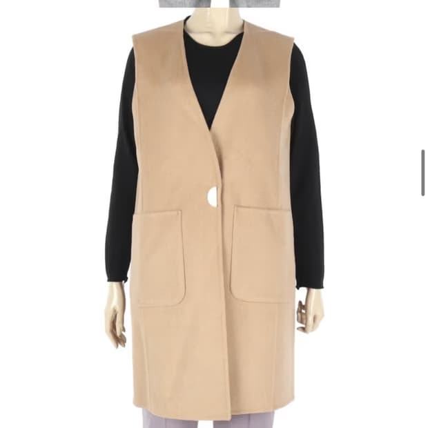 레노마 핸드메이드 모직 조끼