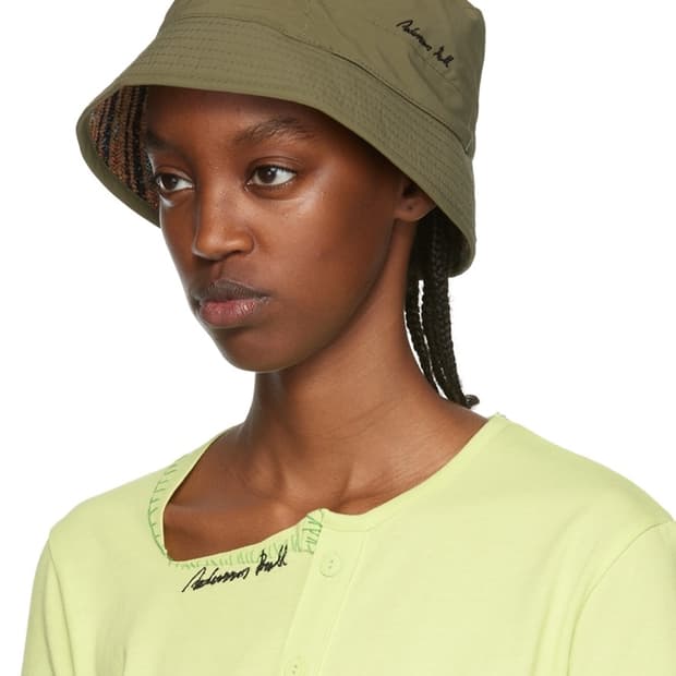 앤더슨벨 유니섹스 배너 리버서블 버킷 햇