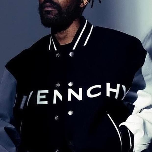 지방시 레더 바시티 자켓