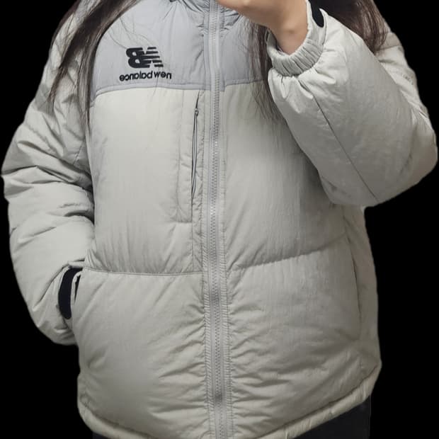 뉴발란스 패딩95(M)/오리털 구스다운