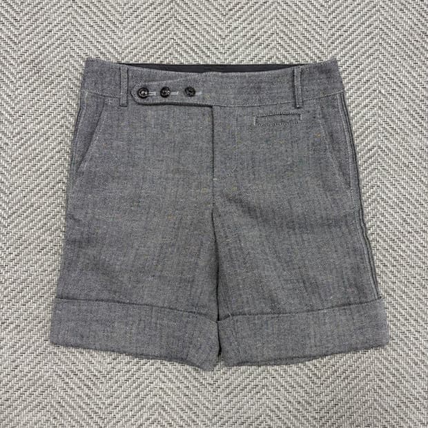 버버리 블루라벨 헤링본 울블렌드 쇼츠 v2725