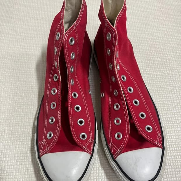 컨버스 하이 척테일러 올스타 레드 새상품급