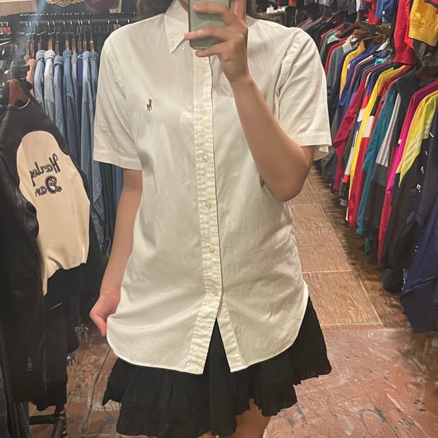 [HI] 폴로 반팔셔츠 화이트
