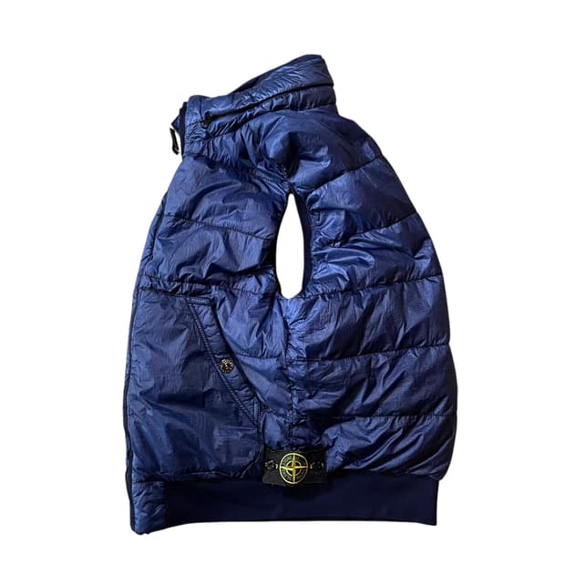 스톤아일랜드 덕다운 패딩조끼