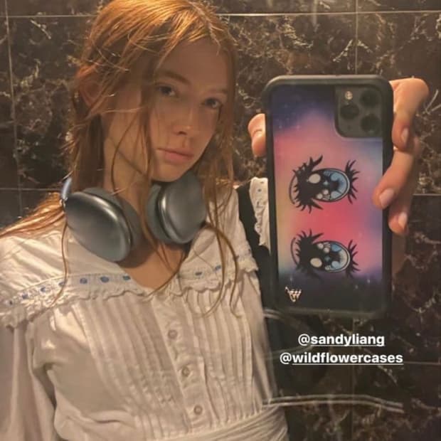 샌디리앙 x 와일드플라워 아이폰 12 프로 맥스 케이스 pro max