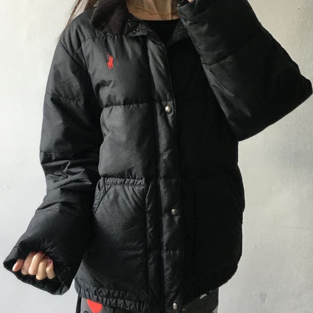 폴로 랄프로렌 포니 다운자켓