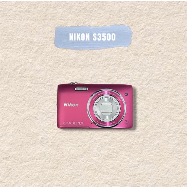 니콘 쿨픽스 s3500 디카/디지털카메라 