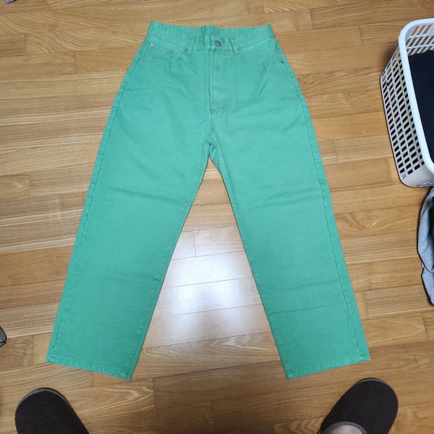 파르티멘토 그린 팬츠