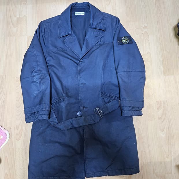 정품 스톤아일랜드 다비드 패딩 코트 L사이즈