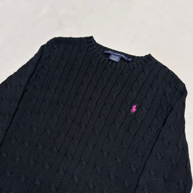 S 폴로랄프로렌 스포츠 케이블 니트
