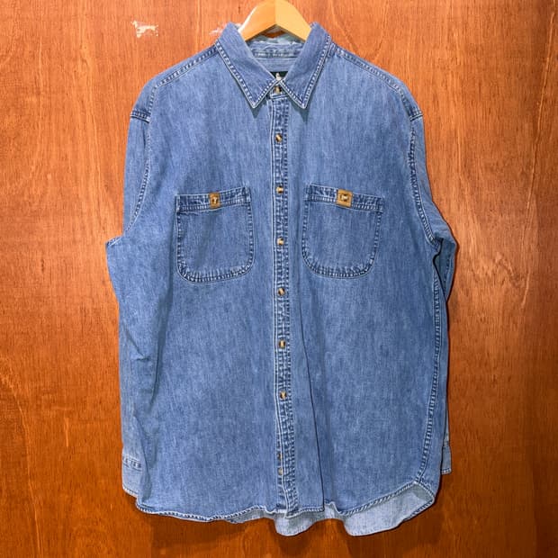 (XL) Hunt Club 빈티지 데님 셔츠