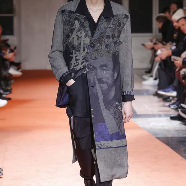 YOHJI YAMAMOTO POUR HOMME 18AW 카미사마사요나라