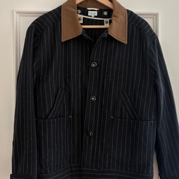 폴스미스 네이비 스트라이프 자켓 (100)
