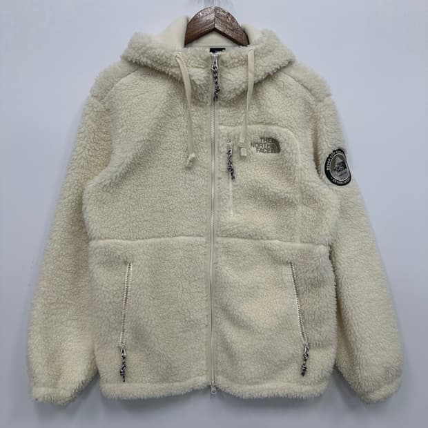 노스페이스 아이보리 뽀글이 후리스 