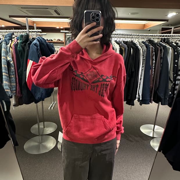 L)할리데이비슨 빈티지 00s 후디