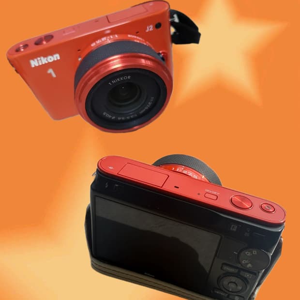 ★☆희귀매물 가격내림★☆오렌지디카 미러리스 | 니콘 Nikon 1 J2