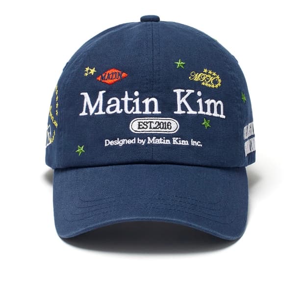 마뗑킴 로고플레이 볼캡