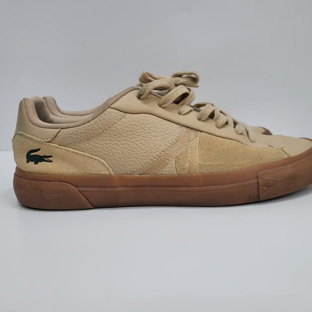 LACOSTE 24SS 라코스테 레더 토널 스니커즈 / 사이즈 280