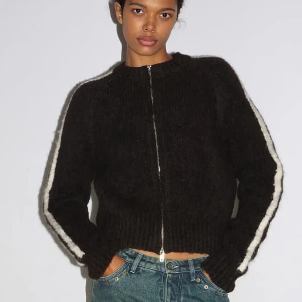 Palomawool 팔로마울 니트 집업 L