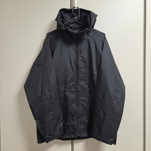 유니클로 후드 바람막이 자켓 L(100)