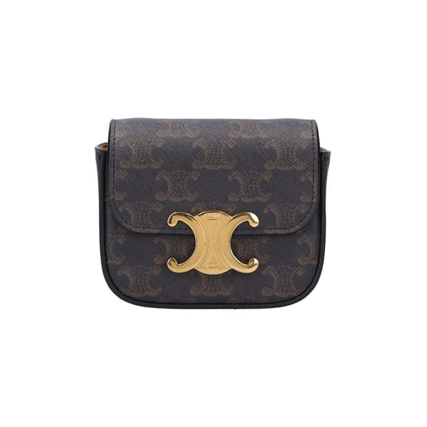 셀린느 10I512DQB 미니 클로드 트리옹프 캔버스 탄