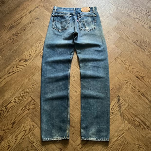 [33]90's 리바이스 501XX USA Made 데님 팬츠 S38