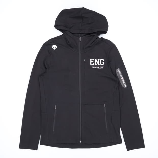 [L] 데상트 잉글랜드 트라이애슬론팀 그래픽 후드집업 자켓 3941