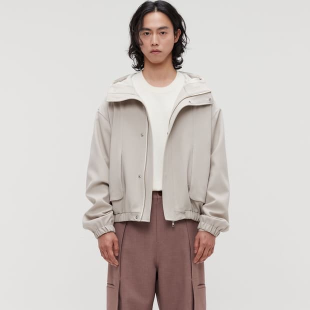 르마드 lemard 포켓밴딩 후드 야상 자켓 점퍼 2