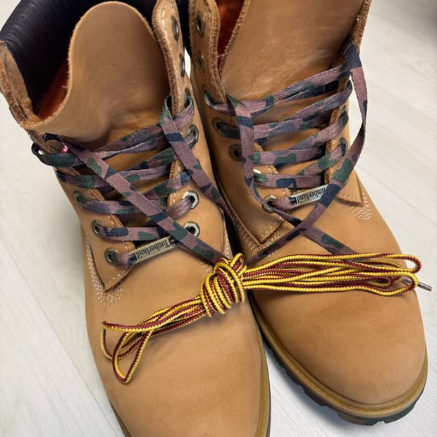 팀버랜드 6인치 카모플라주 부츠