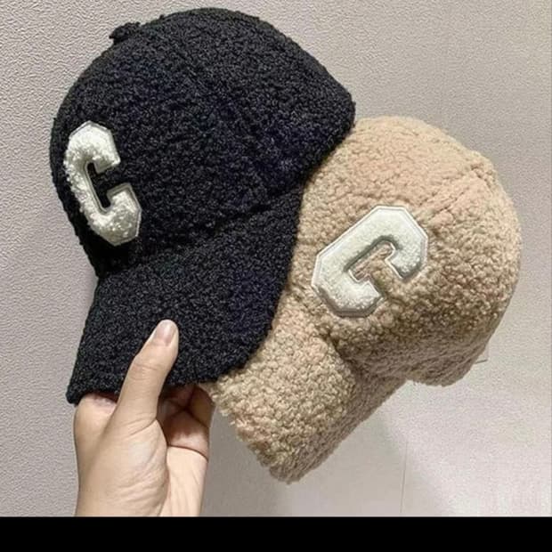 (마지막특가) 유니섹스 뽀글이 볼캡 새상품