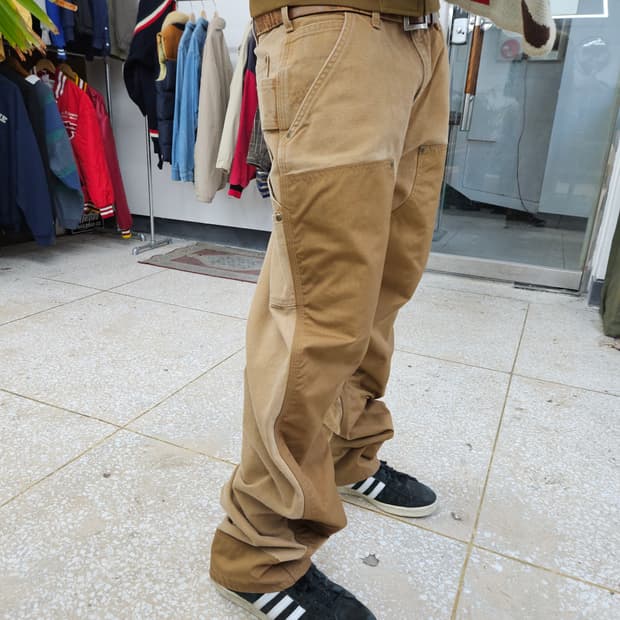 칼하트 헌팅 더블니 팬츠 36x34