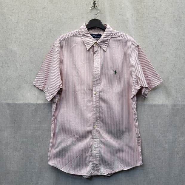 폴로 랄프로렌 스트라이프 반팔 셔츠