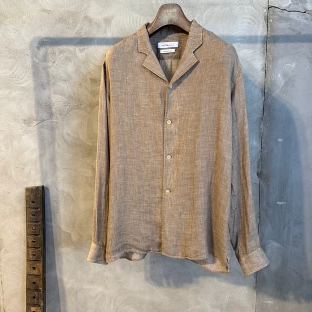 유나이티드 애로우 오픈칼라넥 셔츠 100